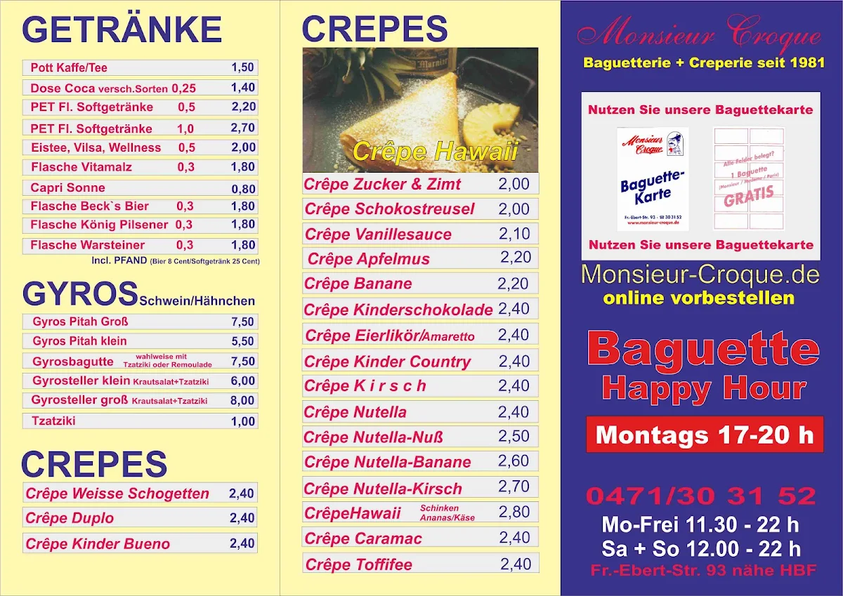 Speisekarte photo 4