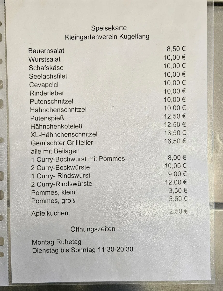 Speisekarte photo 1