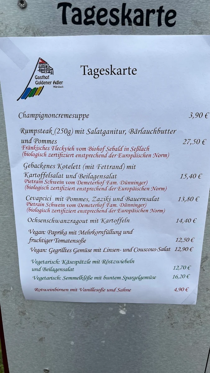Speisekarte photo 3