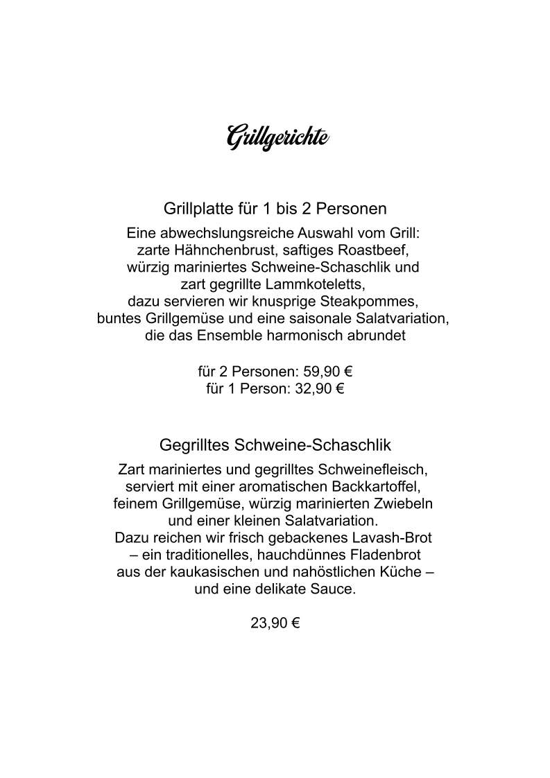Speisekarte photo 6