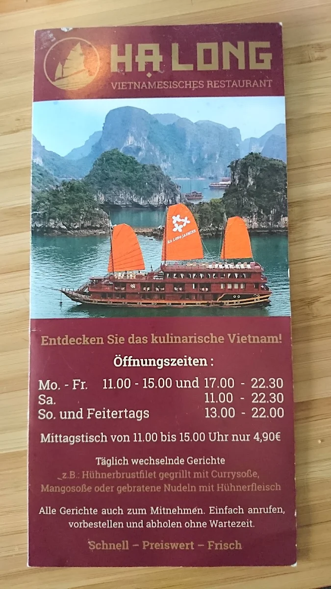 Speisekarte, Ha Long
