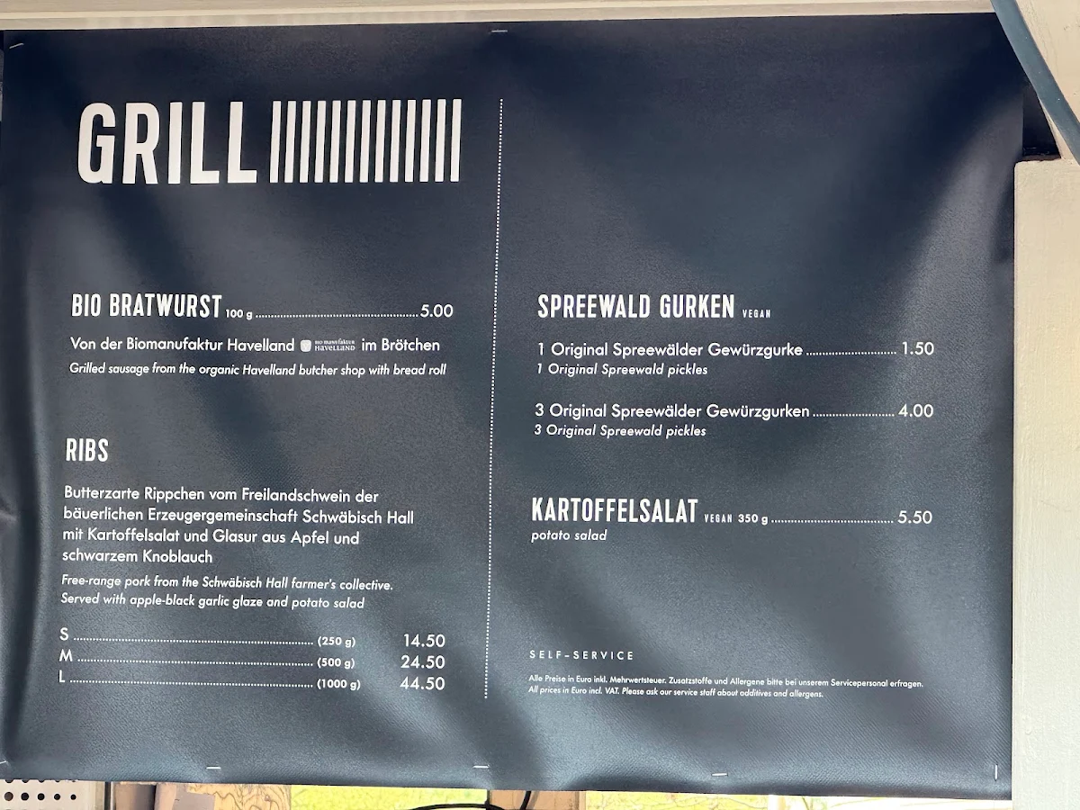 Speisekarte photo 1