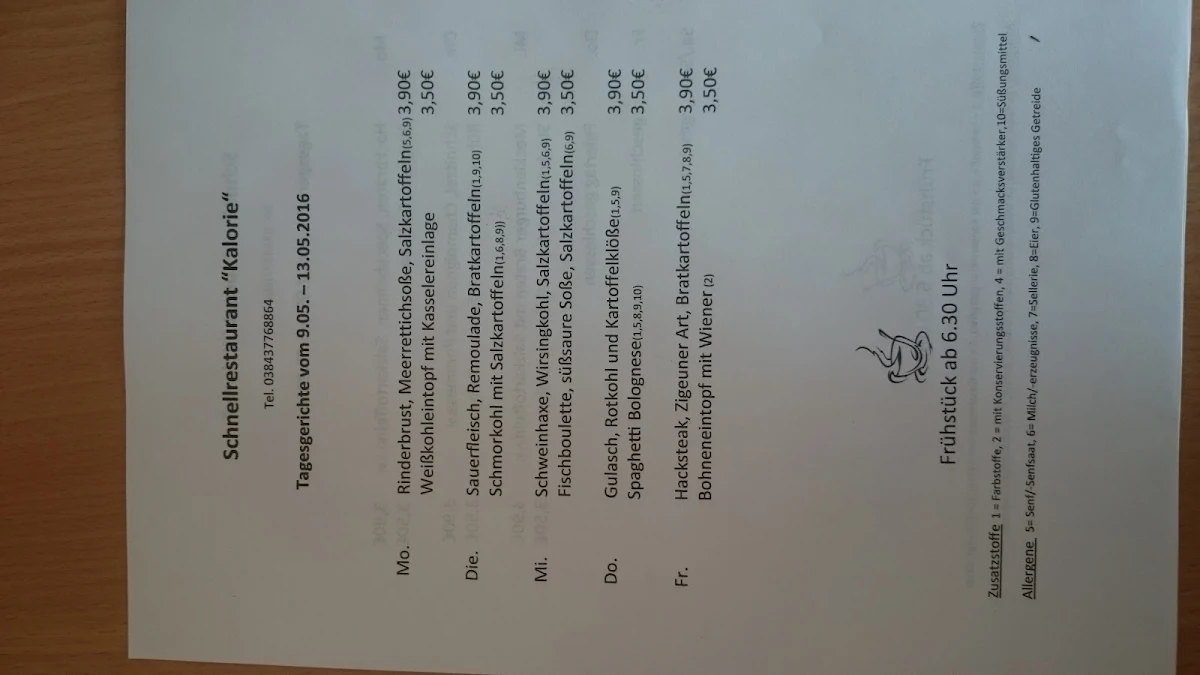 Speisekarte photo 5