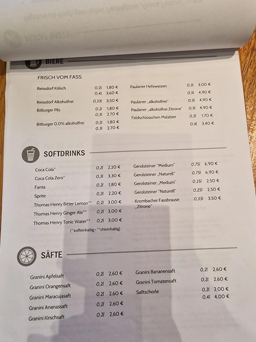 Speisekarte photo 2