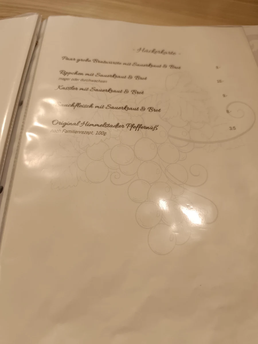 Speisekarte photo 2