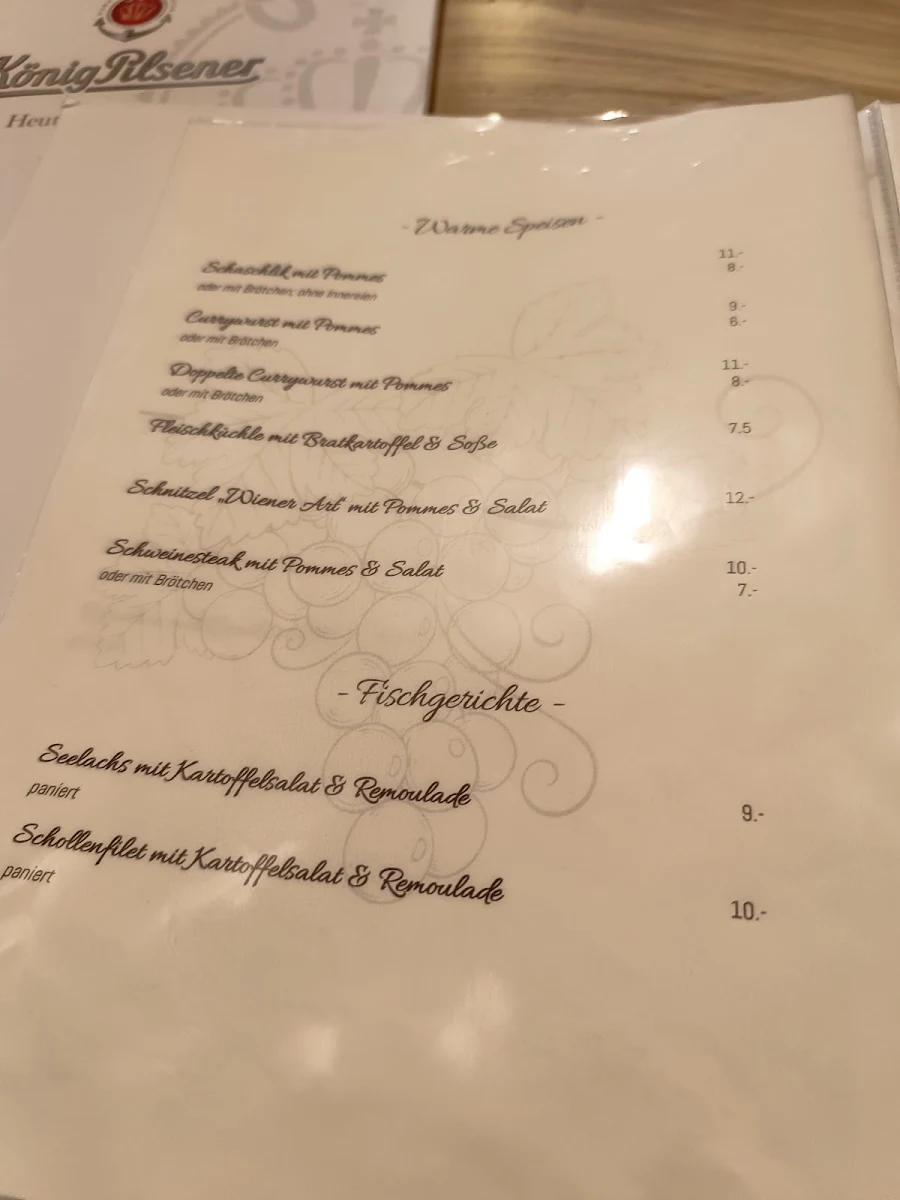 Speisekarte photo 3