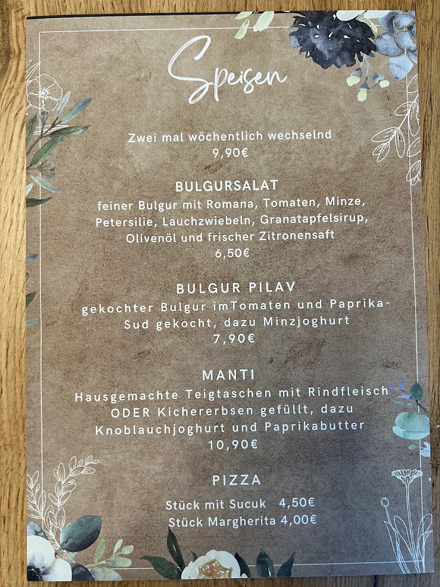Speisekarte photo 3