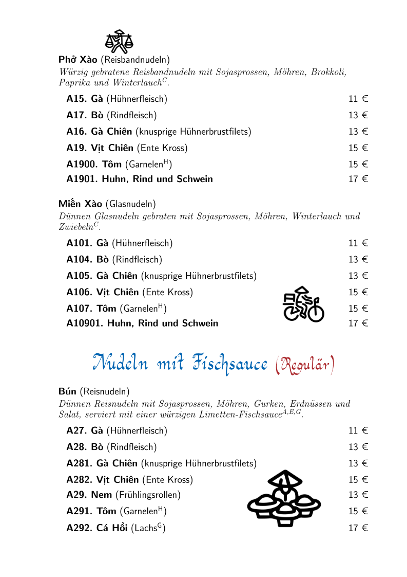 Speisekarte photo 1