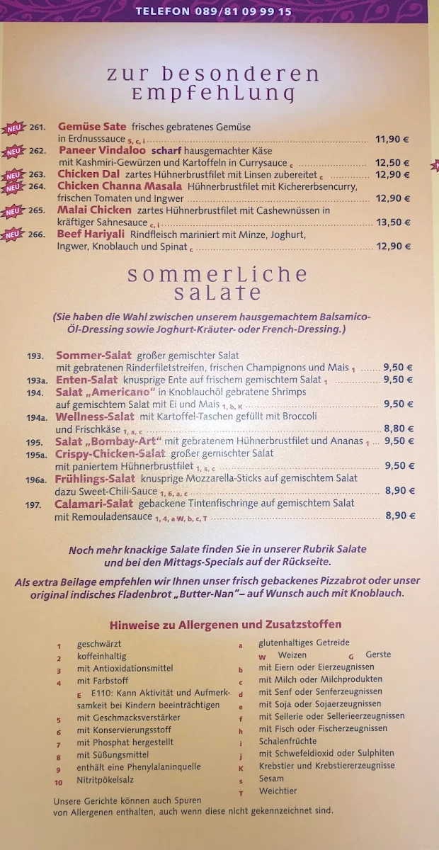 Speisekarte photo 3