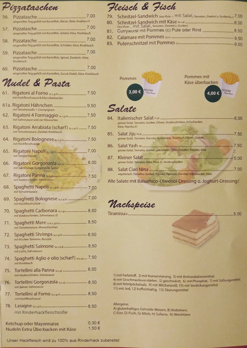 Speisekarte photo 1