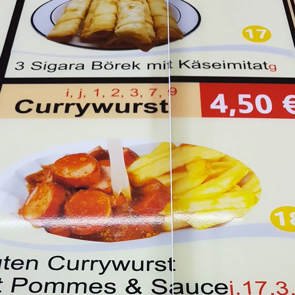 Speisekarte photo 5