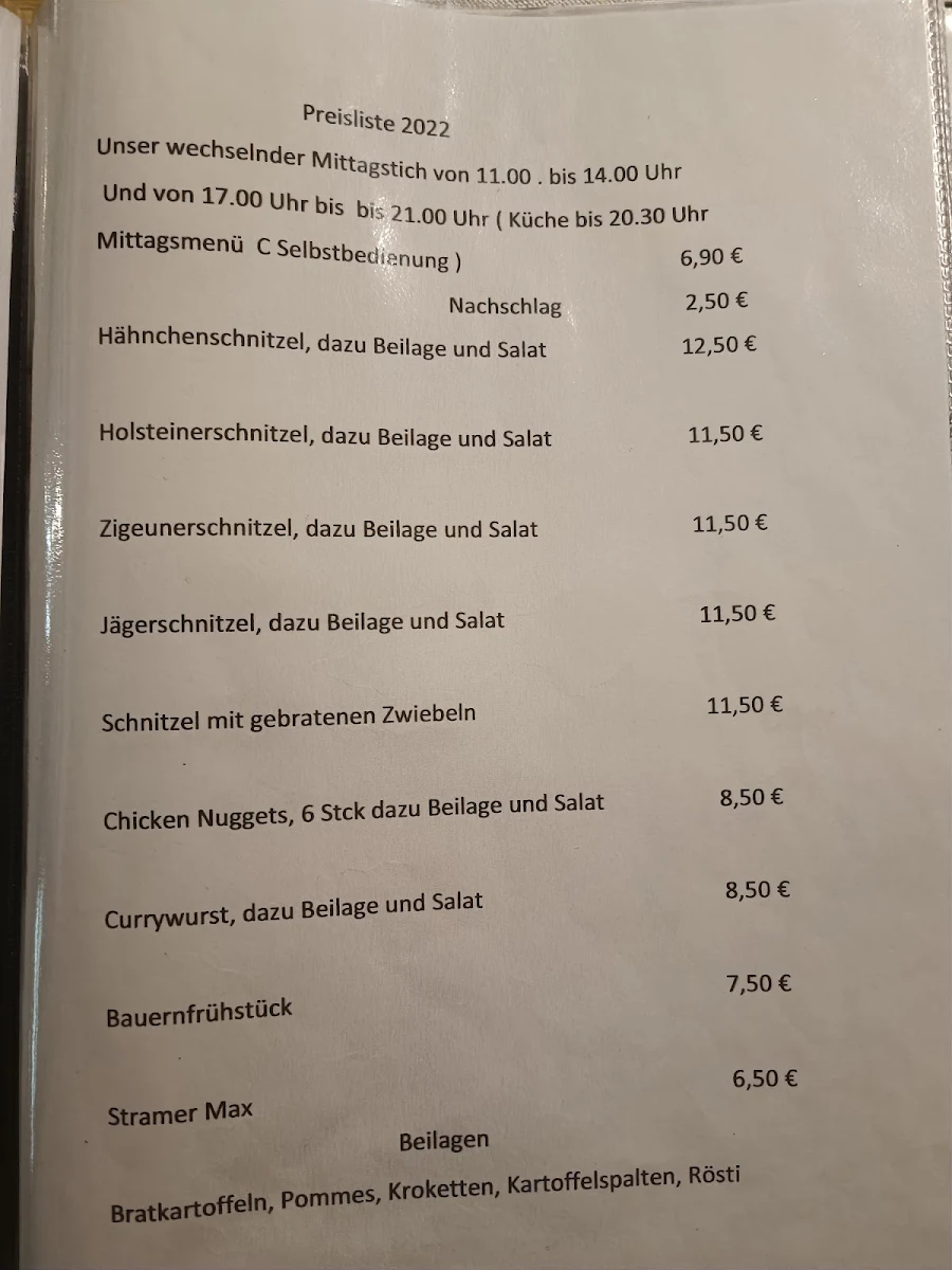 Speisekarte photo 1