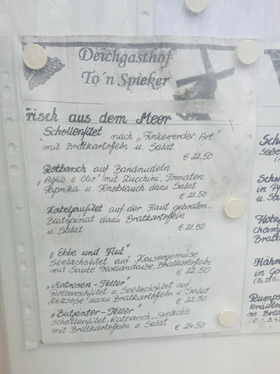 Speisekarte photo 2
