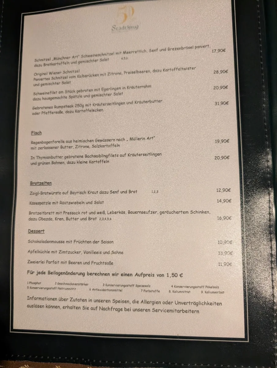 Speisekarte photo 1