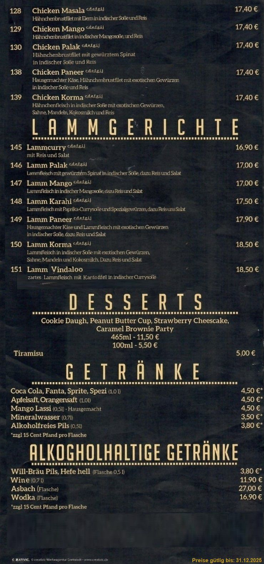 Speisekarte photo 2