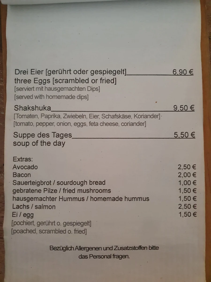 Speisekarte photo 8