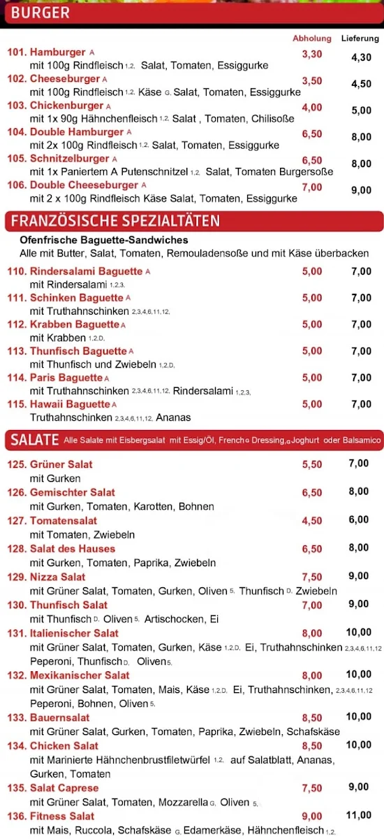 Speisekarte photo 2