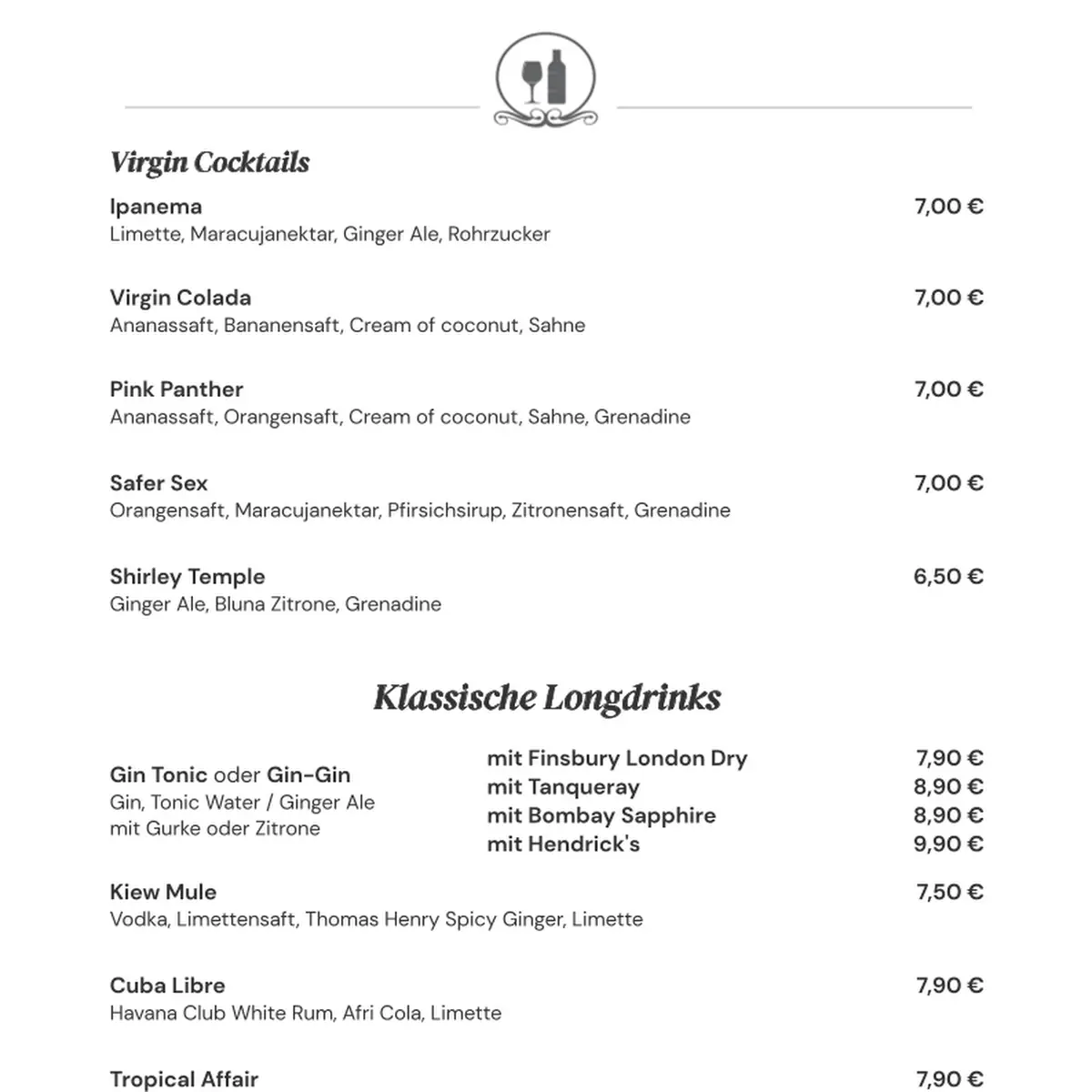 Speisekarte photo 7