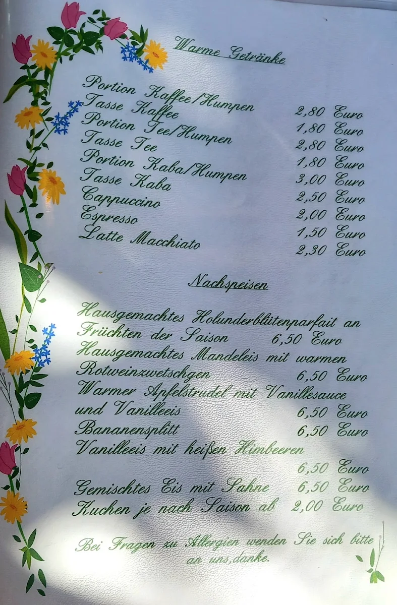 Speisekarte photo 1