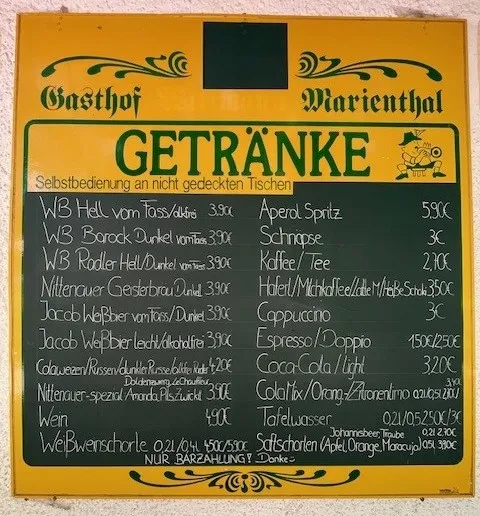 Speisekarte photo 3