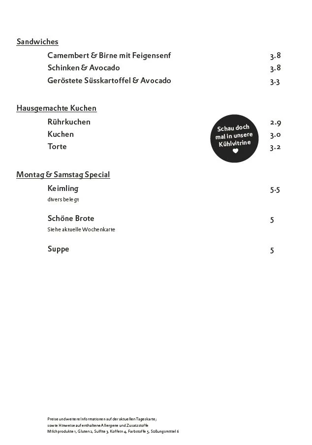 Speisekarte photo 3