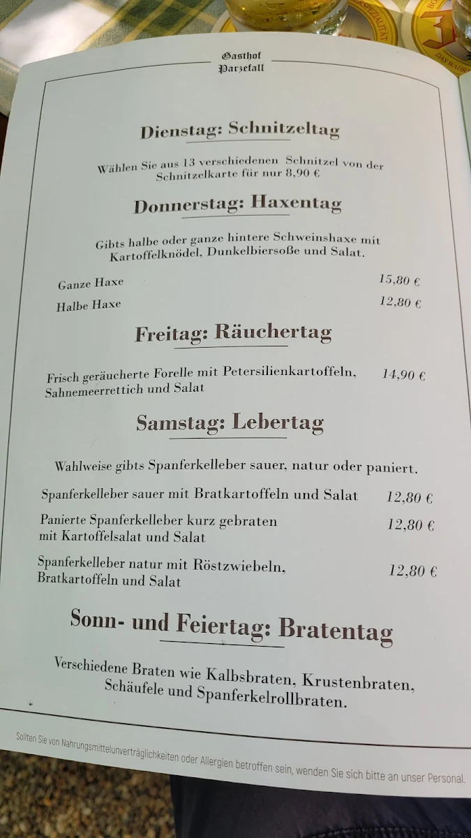 Speisekarte photo 3
