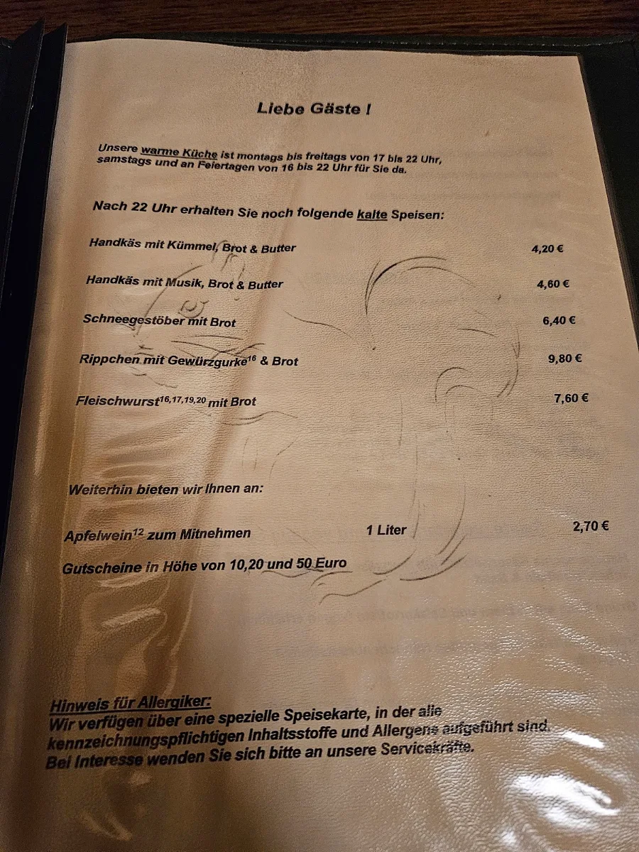 Speisekarte photo 4