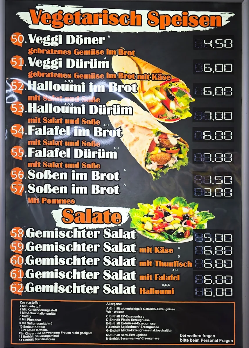 Speisekarte photo 1