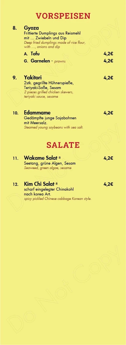 Speisekarte photo 6