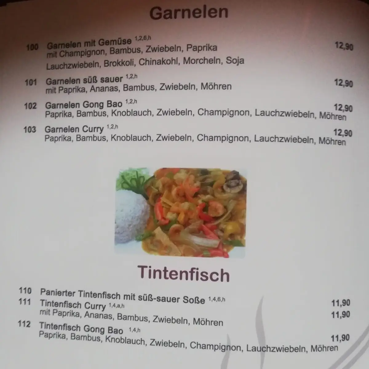 Speisekarte, Joyway - Sushi & Chinesische Spezialitäten
