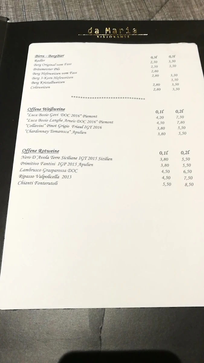 Speisekarte photo 5