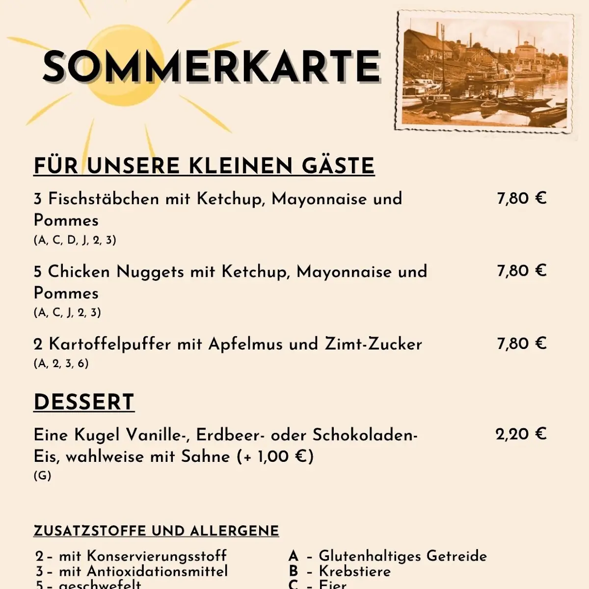 Speisekarte photo 2