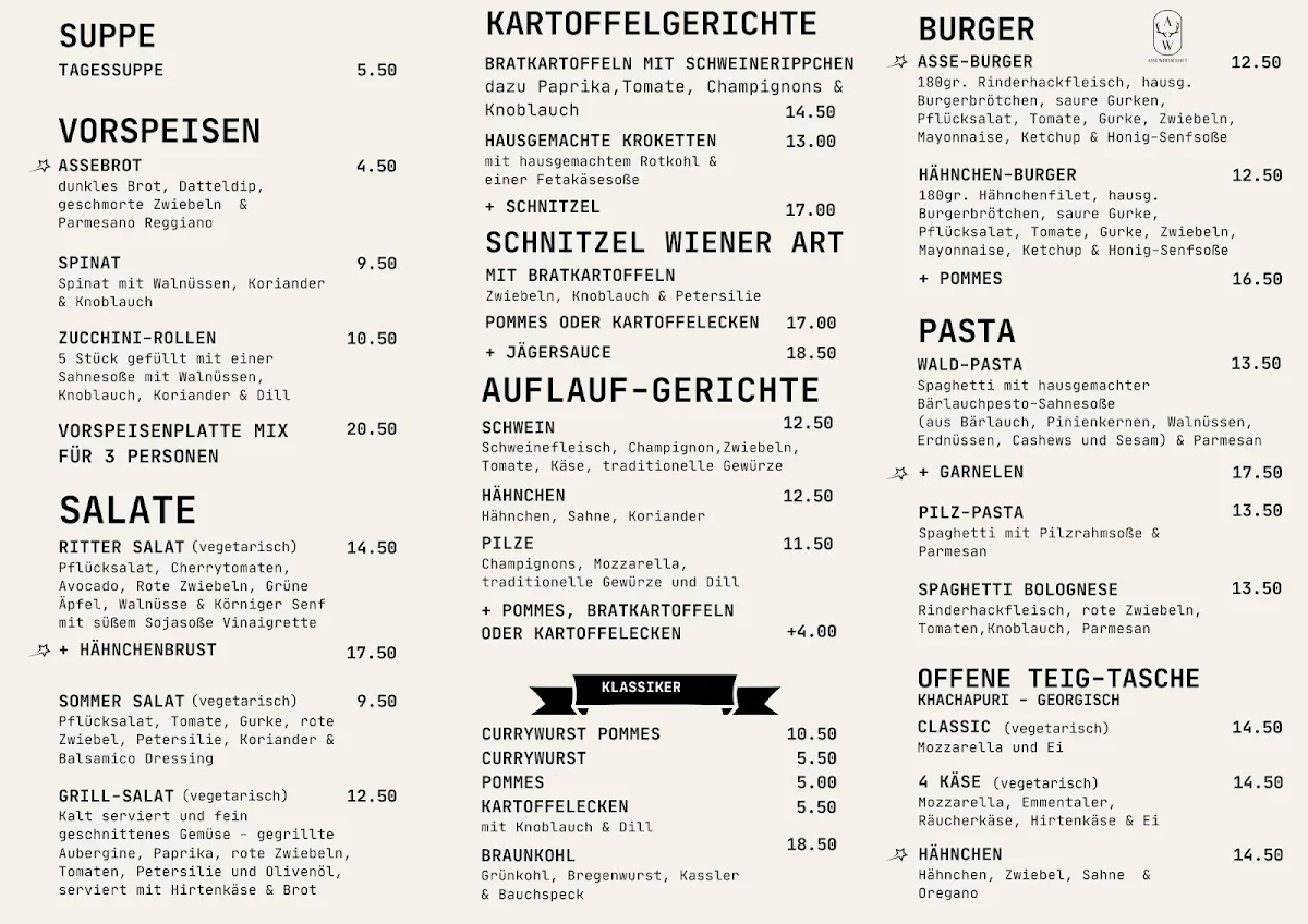 Speisekarte photo 1