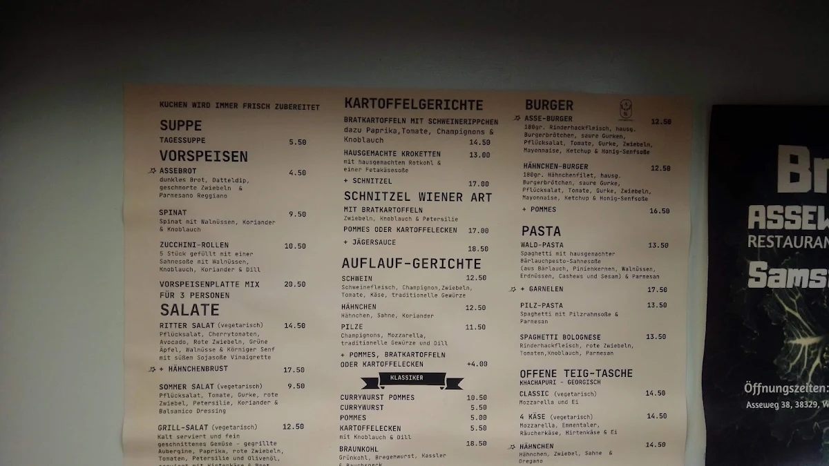 Speisekarte photo 4