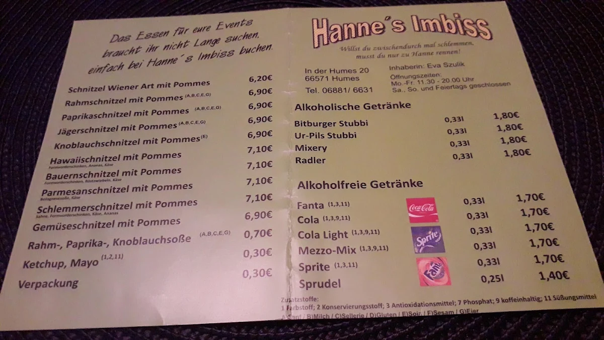 Speisekarte photo 1