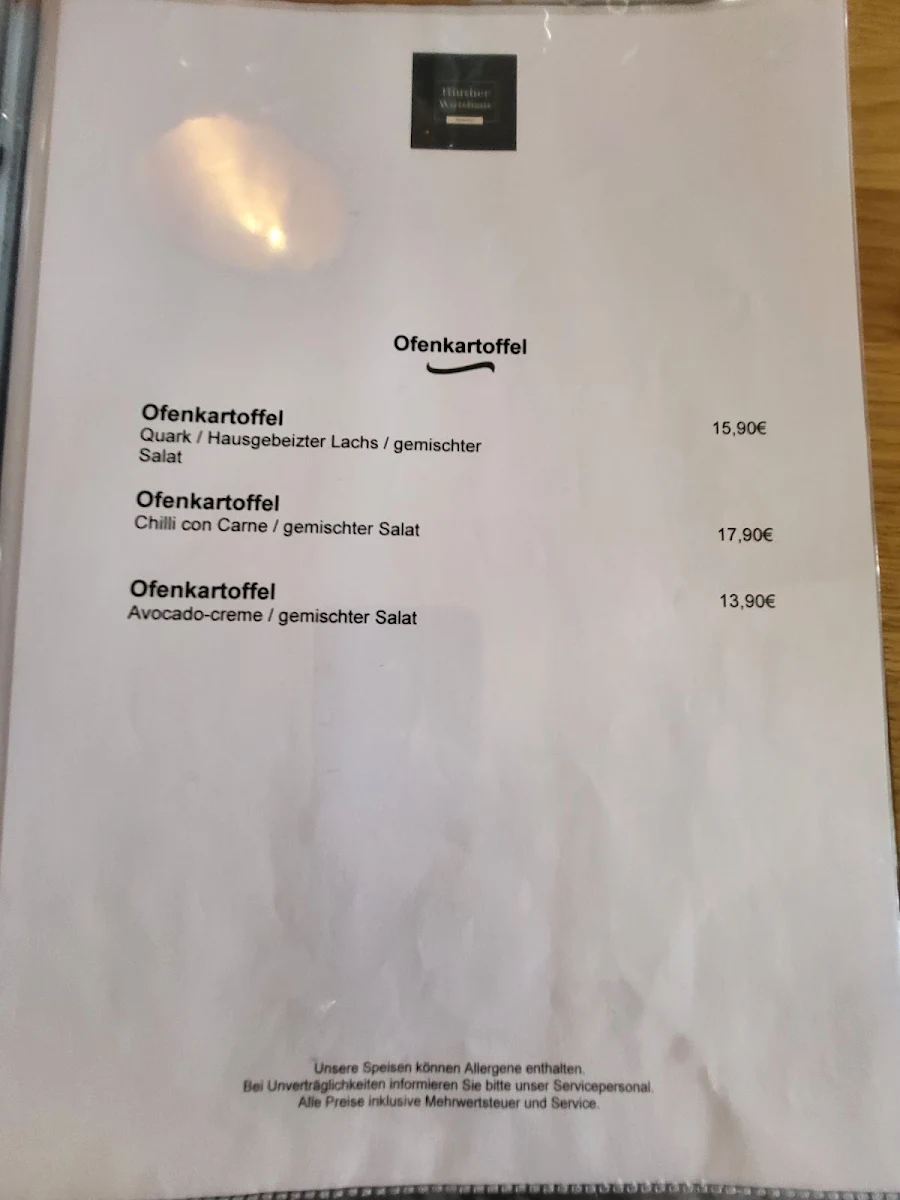 Speisekarte photo 2