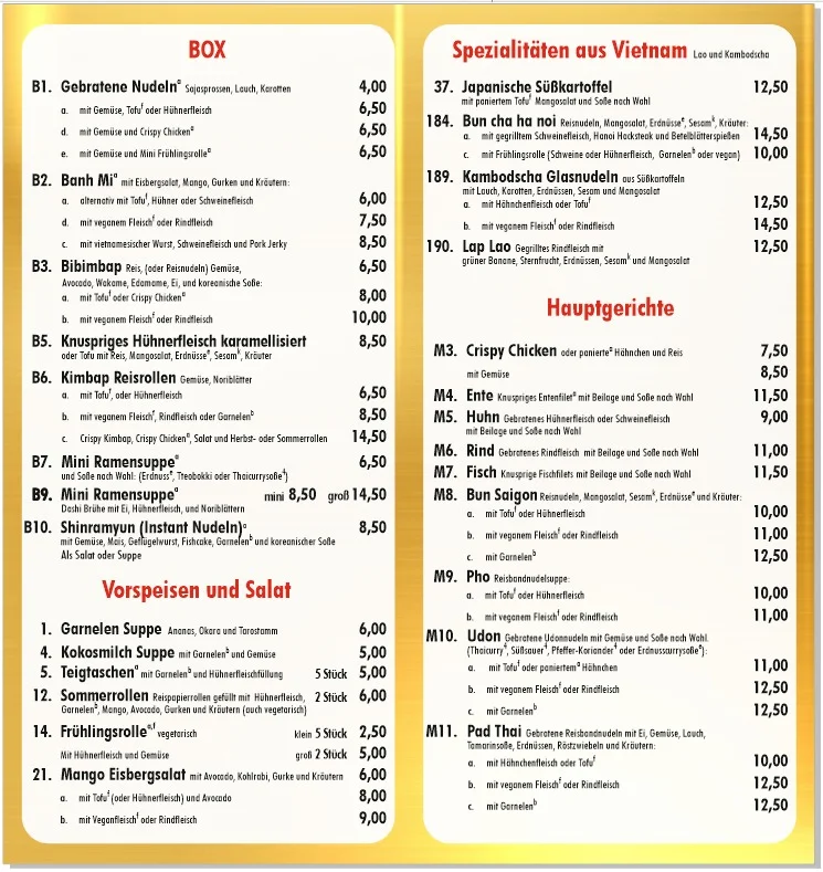 Speisekarte photo 1