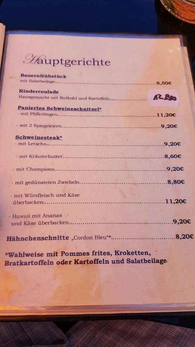 Speisekarte photo 2