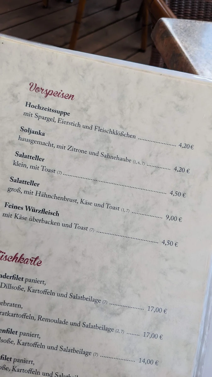 Speisekarte photo 5