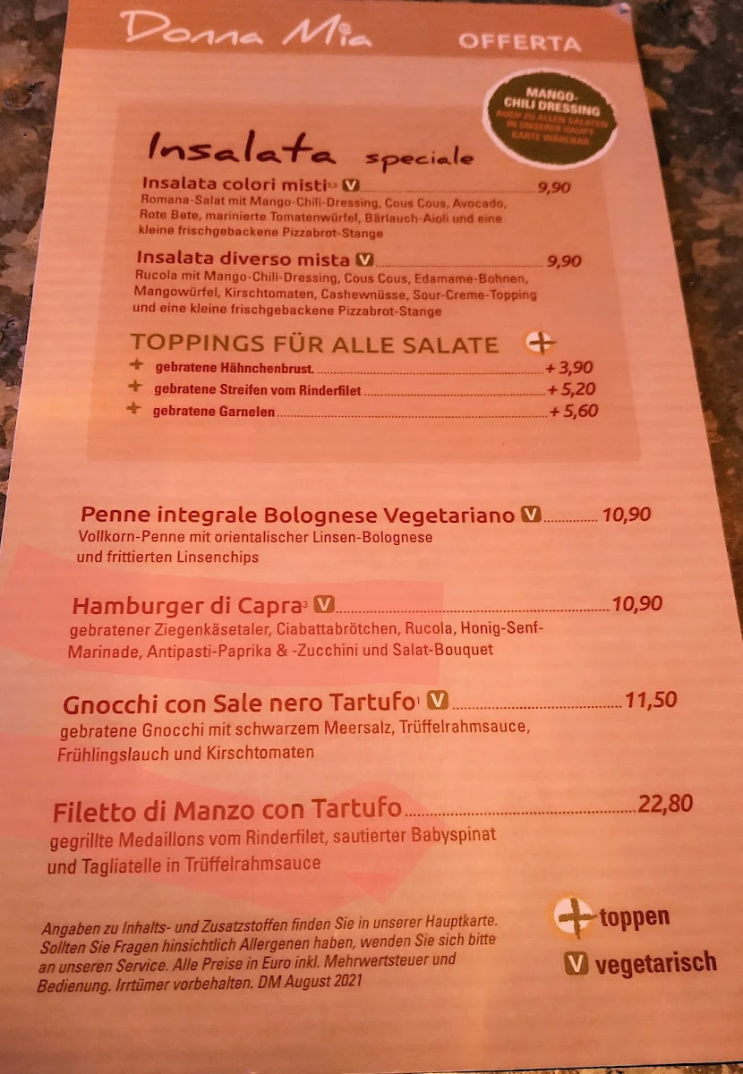 Speisekarte photo 3