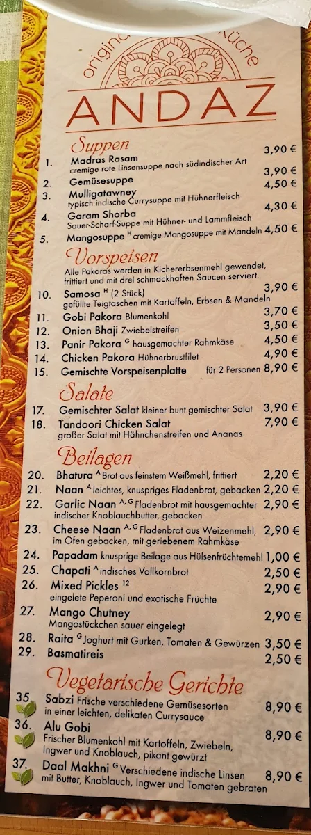 Speisekarte photo 6
