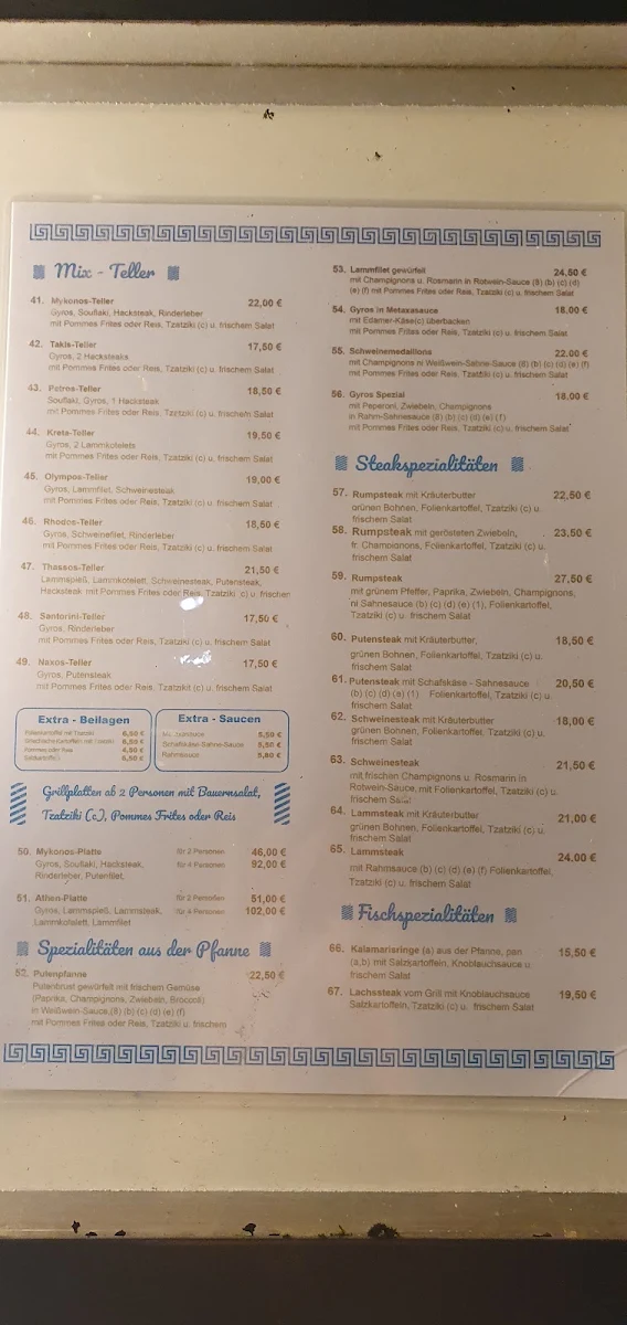 Speisekarte photo 1