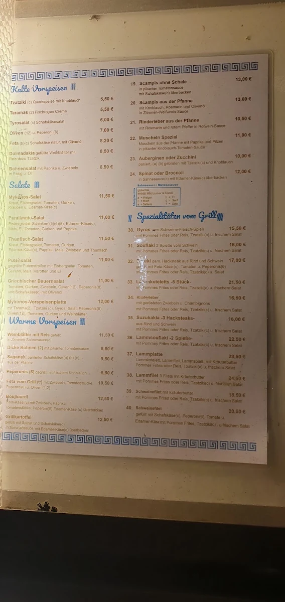Speisekarte photo 2