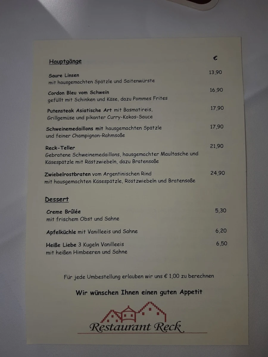 Speisekarte photo 6