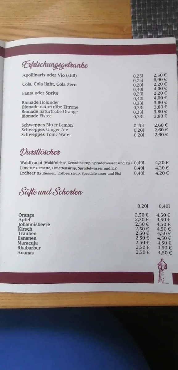 Speisekarte photo 2