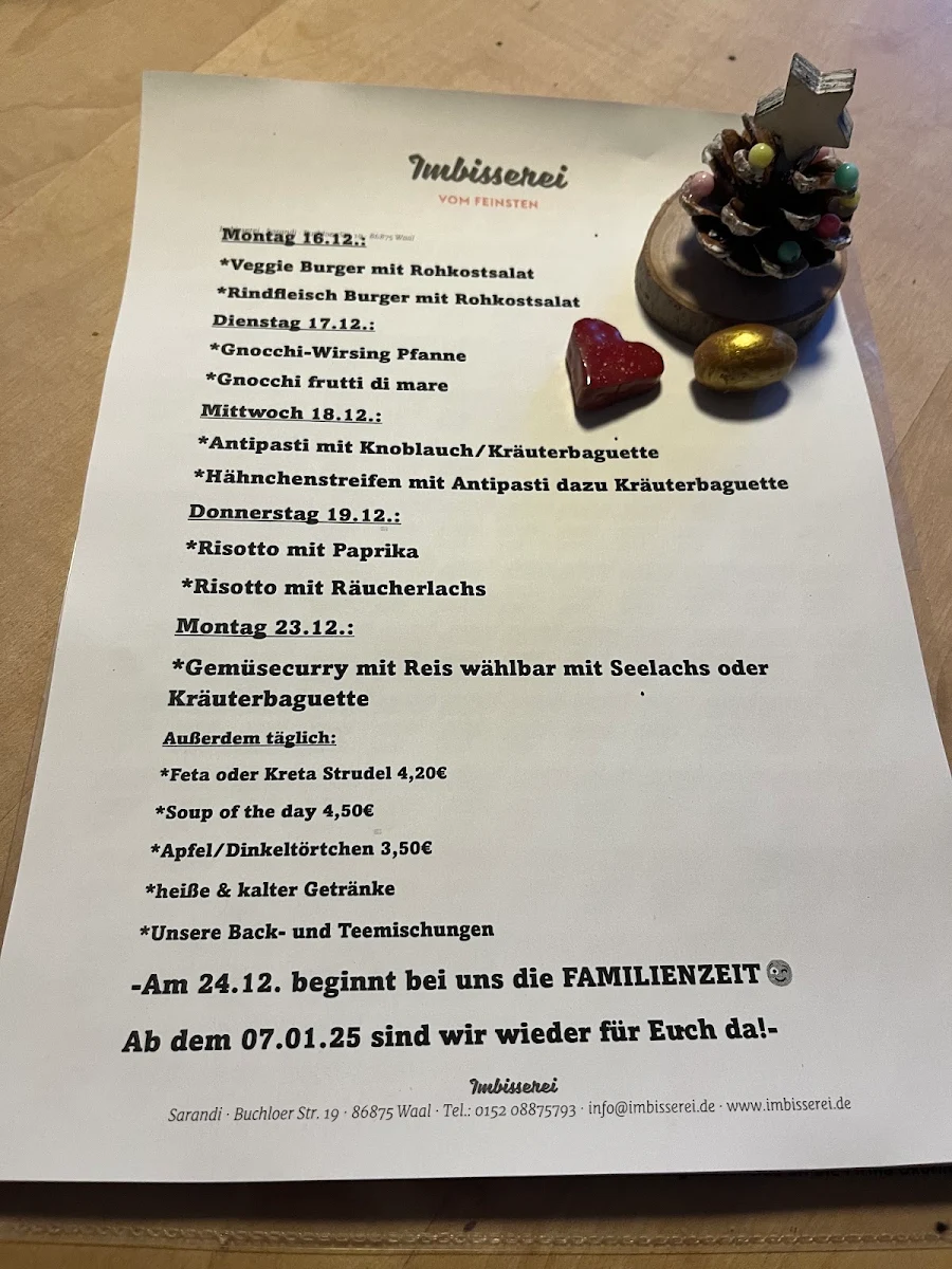 Speisekarte photo 2