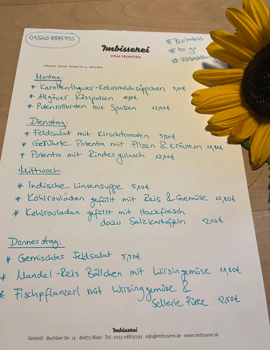 Speisekarte photo 3