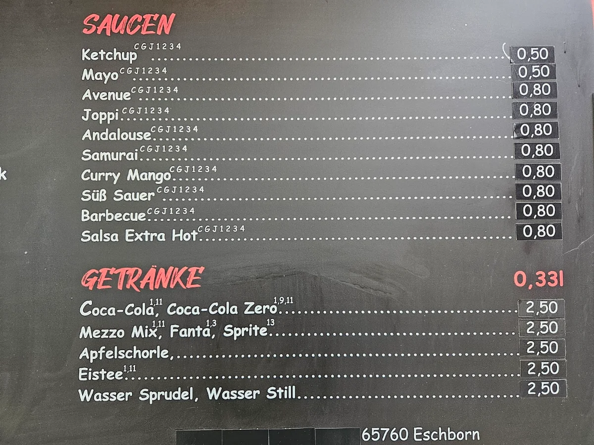 Speisekarte photo 2