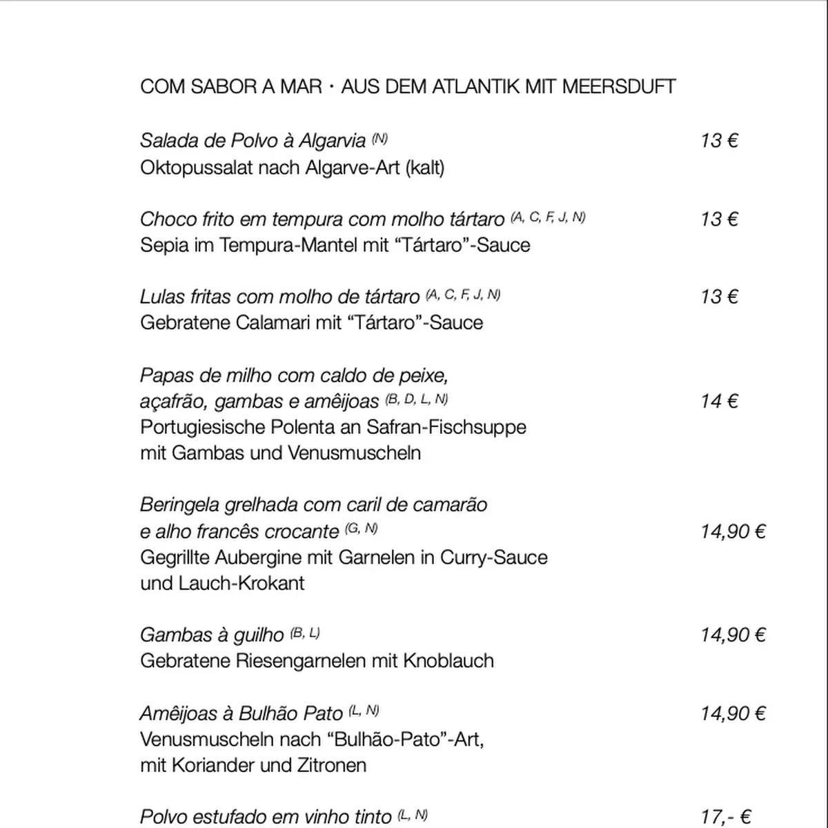 Speisekarte photo 7