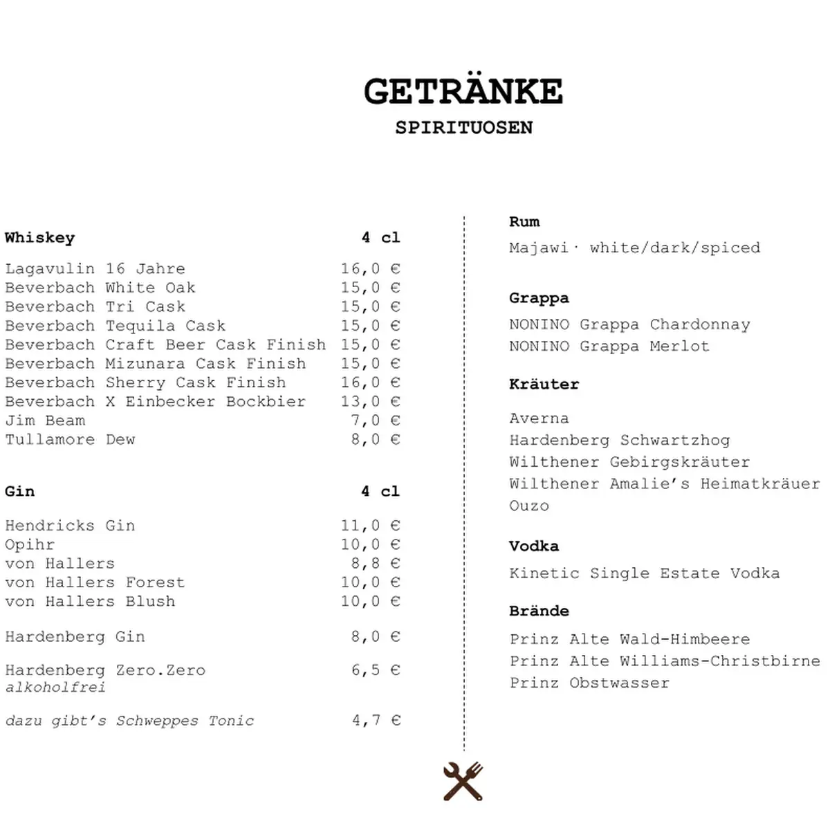 Speisekarte photo 10